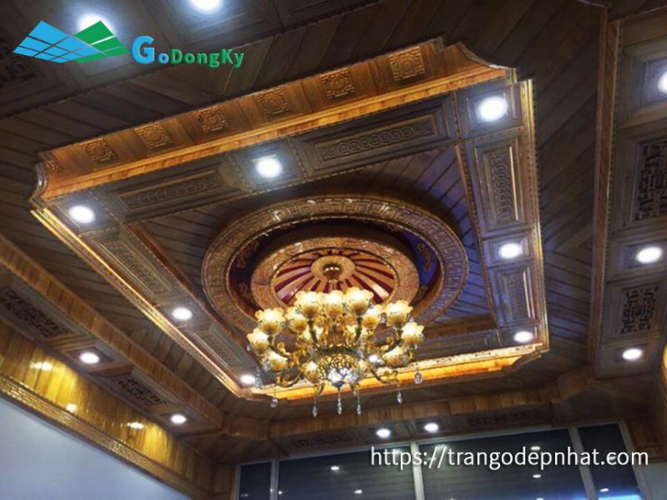 Các mẫu trần gỗ đẹp phù hợp với mọi kiến trúc nhà
