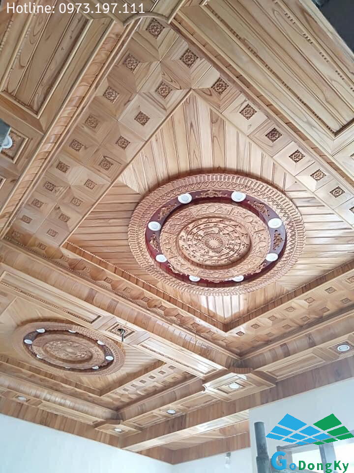 Lựa chọn màu sắc cho trần gỗ