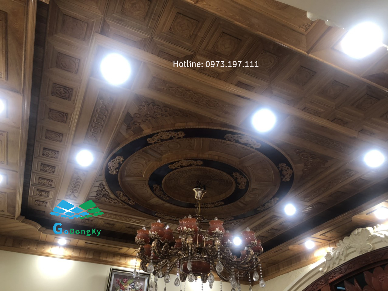 Mẫu trần gỗ tự nhiên được ưa chuộng nhất hiện nay