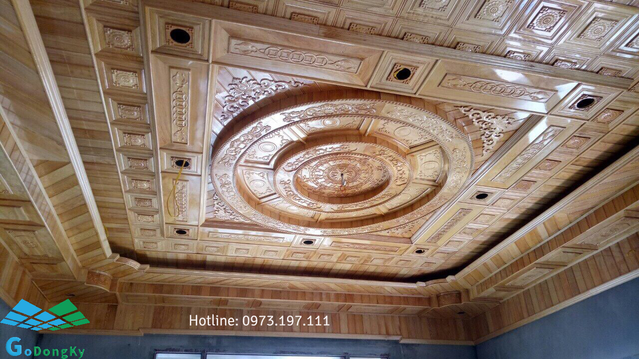 Thiết kế trần gỗ hiện đại đẹp nhất hiện nay