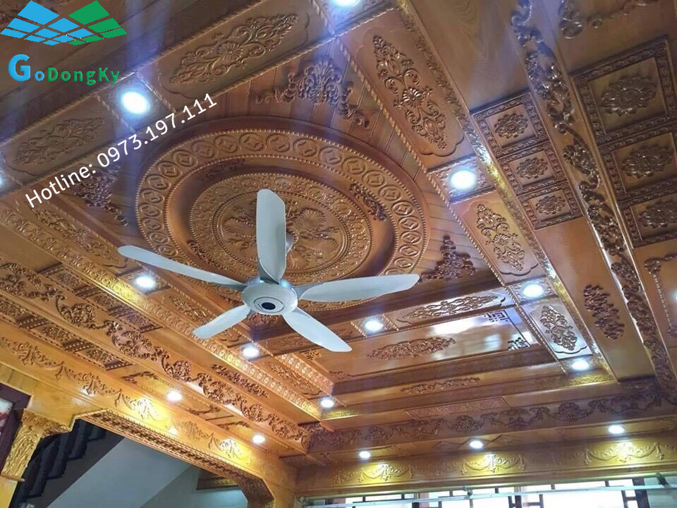 Trần gỗ tân cổ điển đẹp nhất hiện nay.